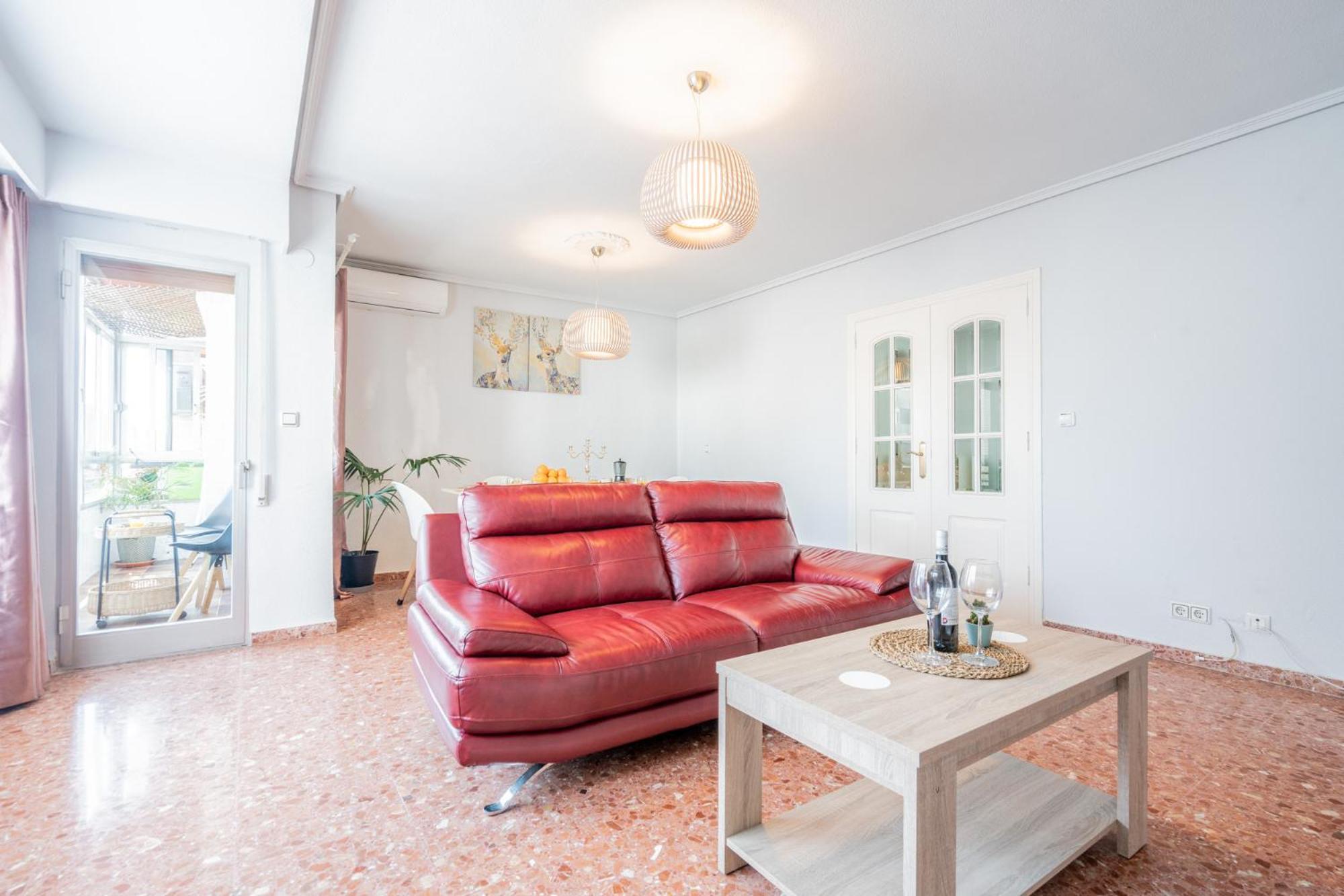 Apartamento Familiar En Avenida Del Puerto Valencia Buitenkant foto