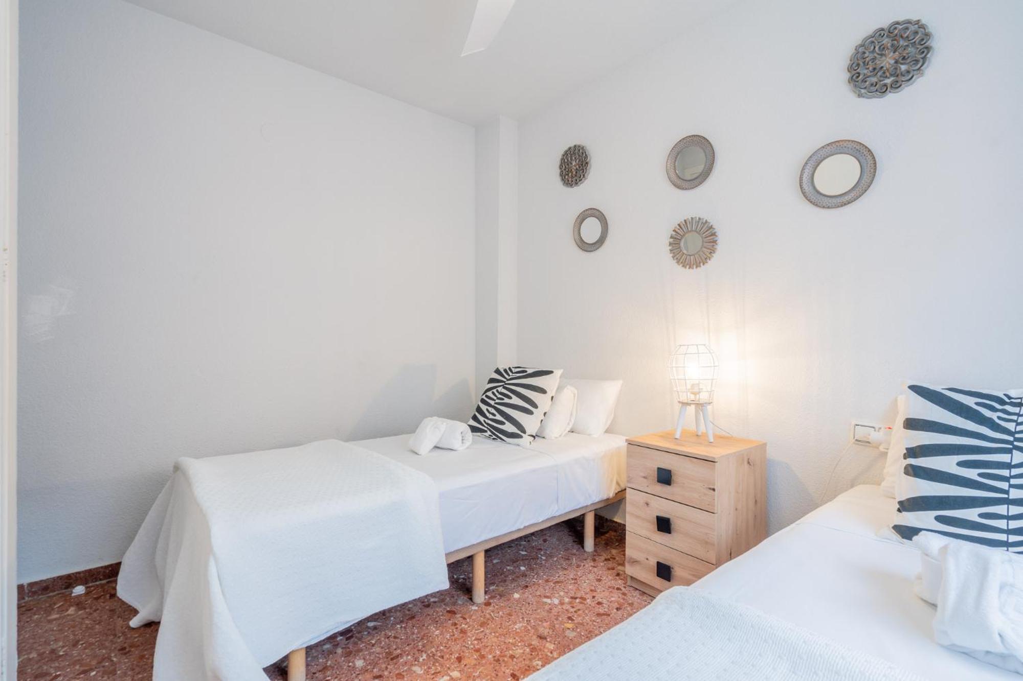 Apartamento Familiar En Avenida Del Puerto Valencia Buitenkant foto