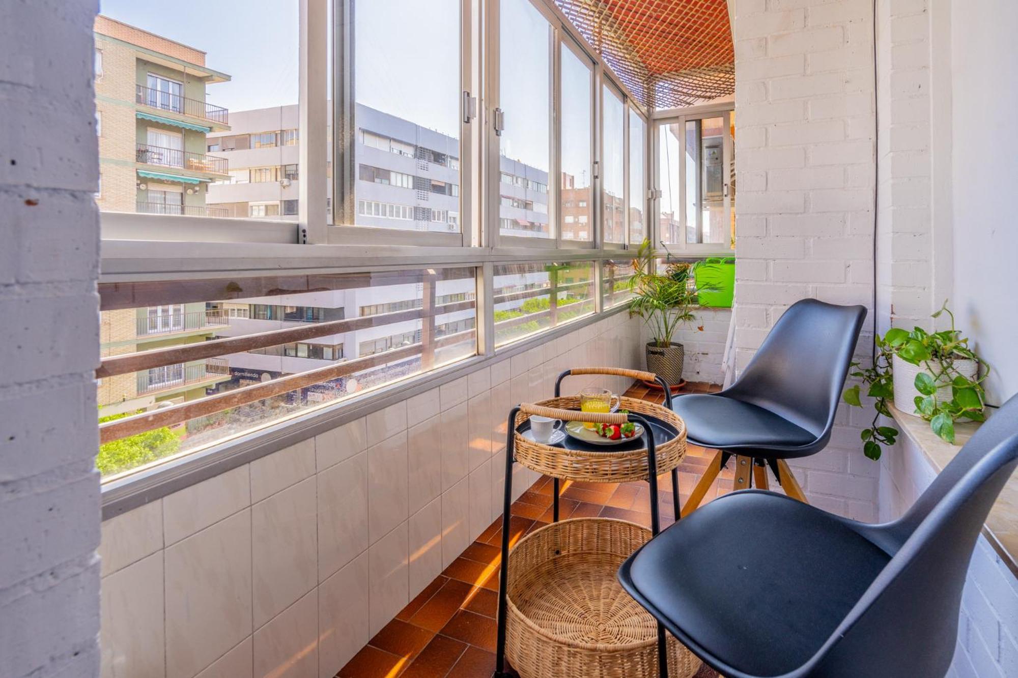 Apartamento Familiar En Avenida Del Puerto Valencia Buitenkant foto