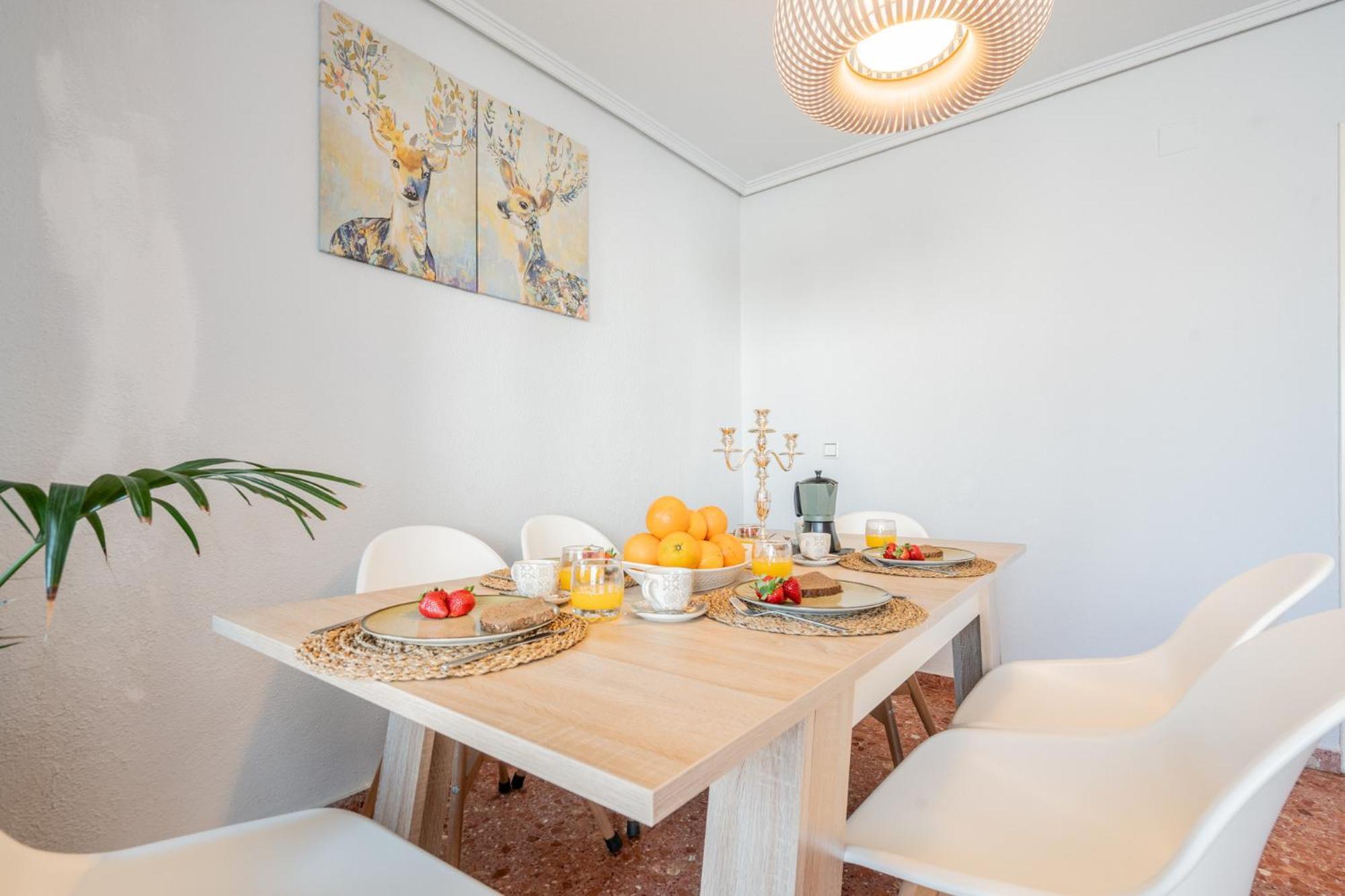 Apartamento Familiar En Avenida Del Puerto Valencia Buitenkant foto